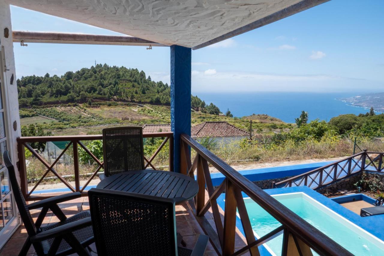 Casa Alba, Casa Rural Con Piscina-Spa Climatizada Hasta 34º Gratuito Y Vistas Al Mar Puntallana 外观 照片