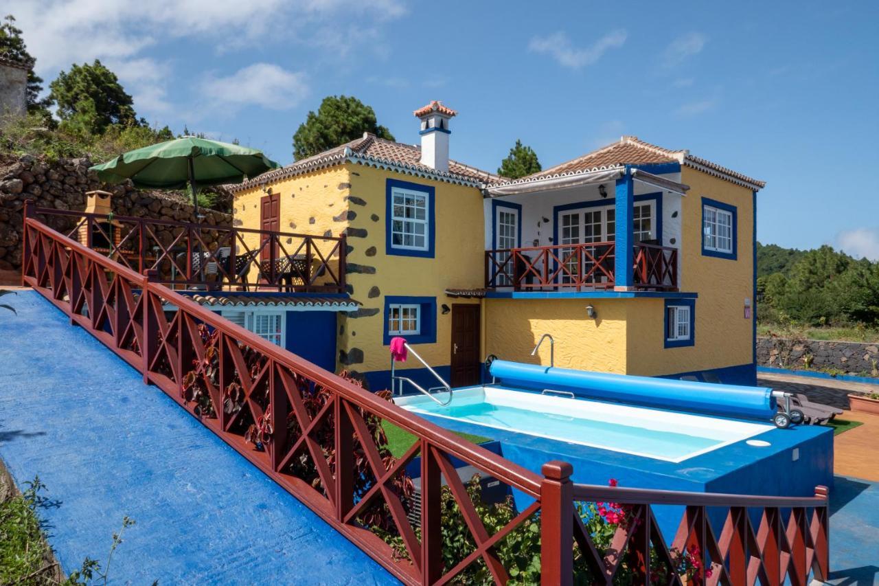 Casa Alba, Casa Rural Con Piscina-Spa Climatizada Hasta 34º Gratuito Y Vistas Al Mar Puntallana 外观 照片