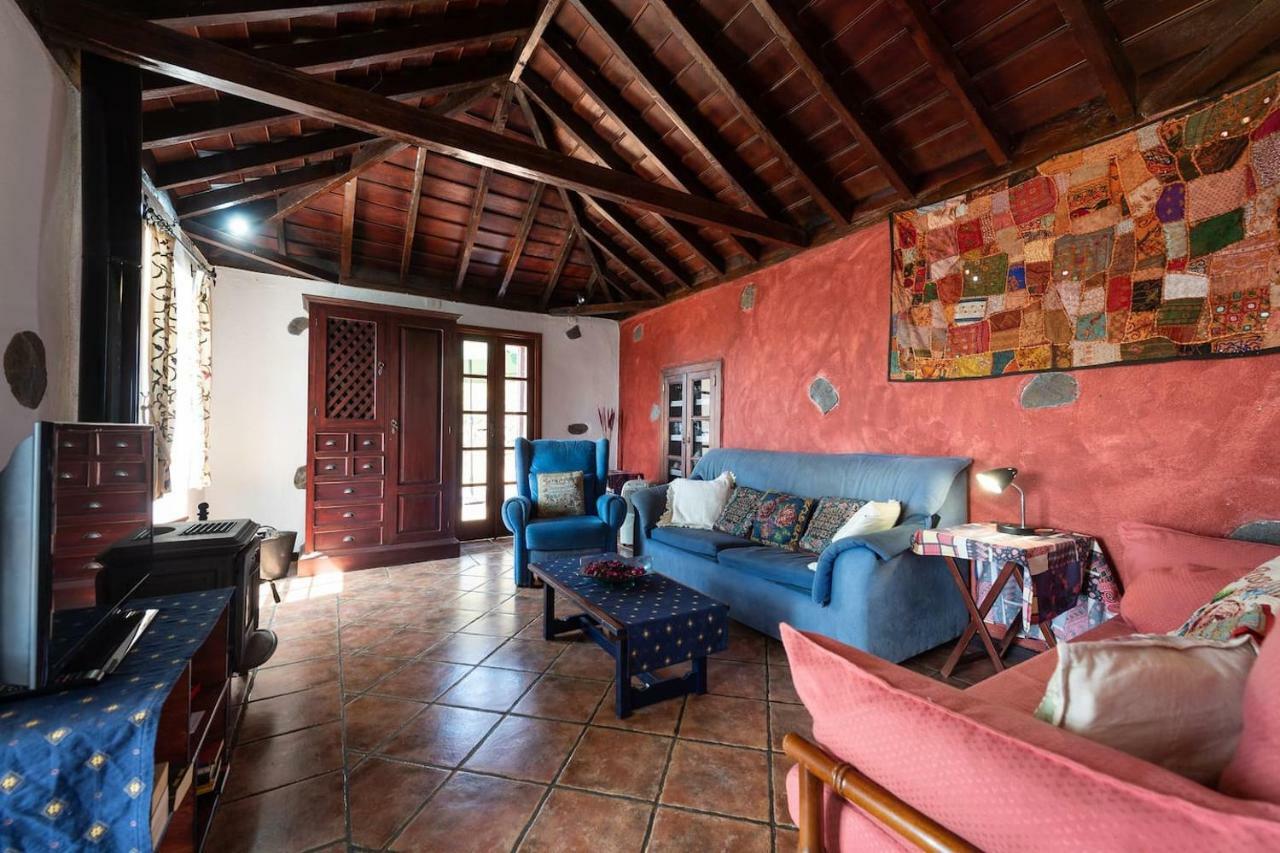 Casa Alba, Casa Rural Con Piscina-Spa Climatizada Hasta 34º Gratuito Y Vistas Al Mar Puntallana 外观 照片