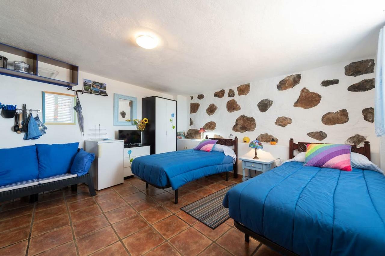 Casa Alba, Casa Rural Con Piscina-Spa Climatizada Hasta 34º Gratuito Y Vistas Al Mar Puntallana 外观 照片
